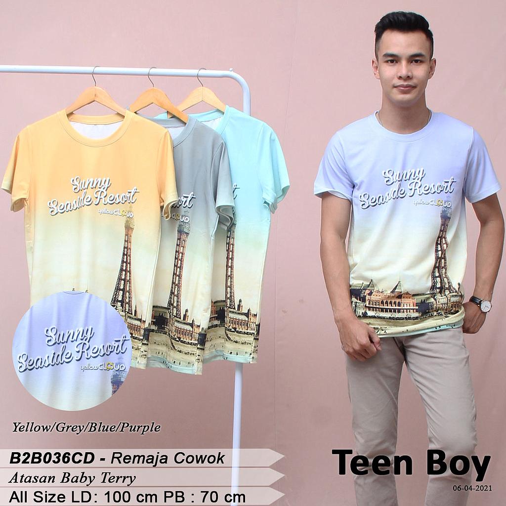 JOVIN T-SHIRT O NECK FULLPRINT