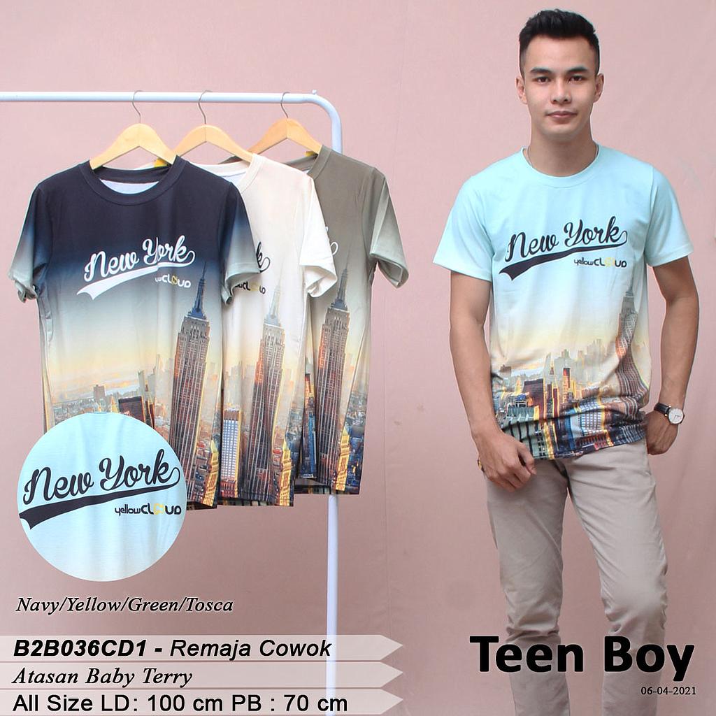 JOVIN T-SHIRT O NECK FULLPRINT