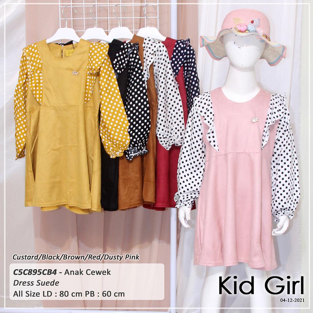 VUKA DRESS TGN PJG KARET VARIASI LISU + BROS