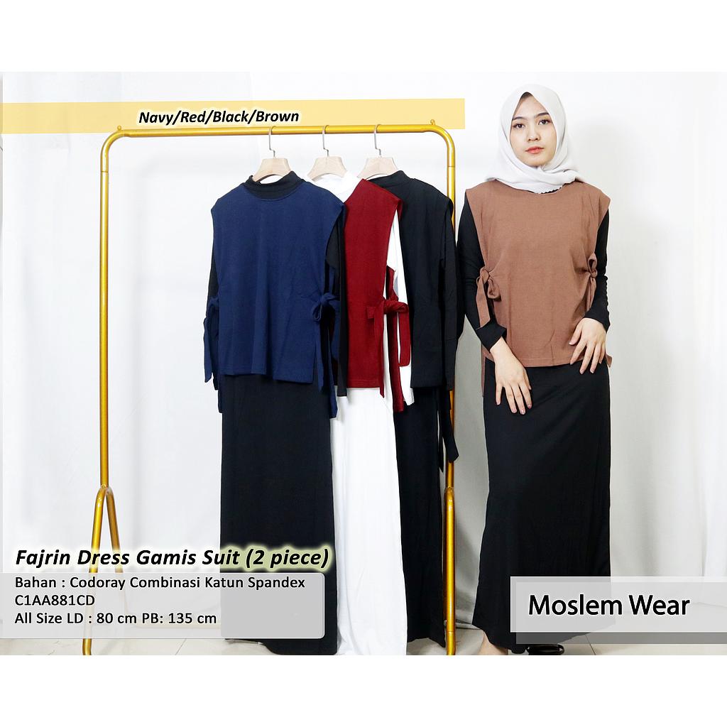 Fajrin dress gamis suit(2 piece)