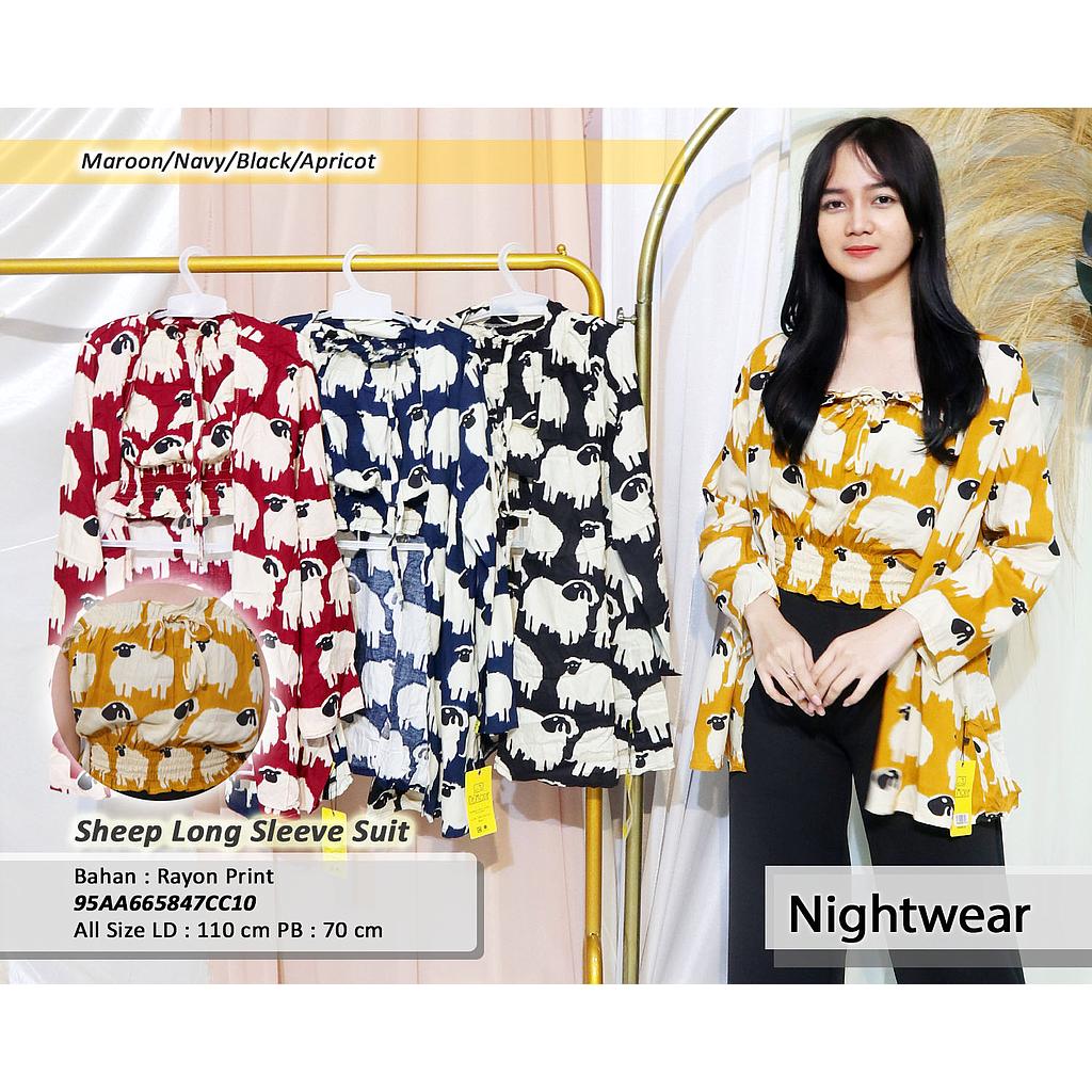 Sheep Long Sleeve Suit