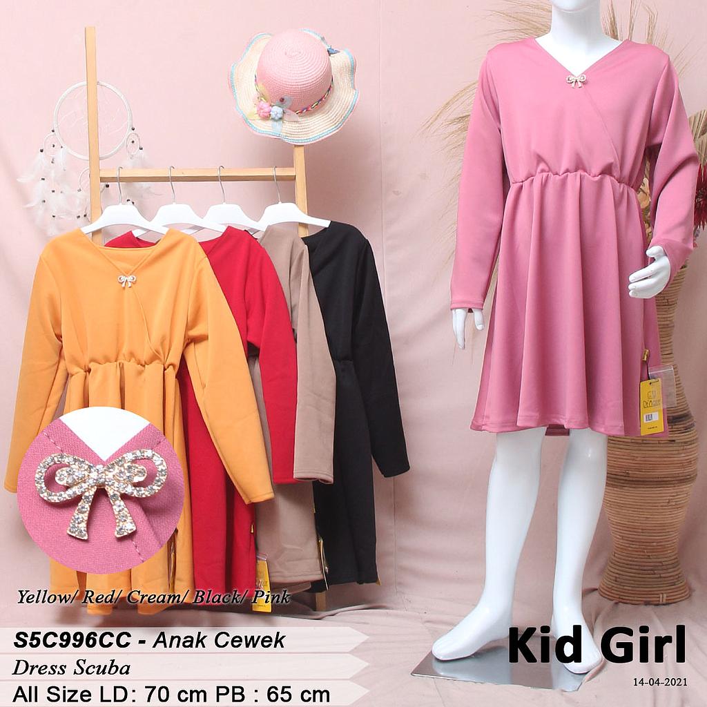 DRESS SCUBA TGN PJG VARIASI KARET PINGGANG + BROS 