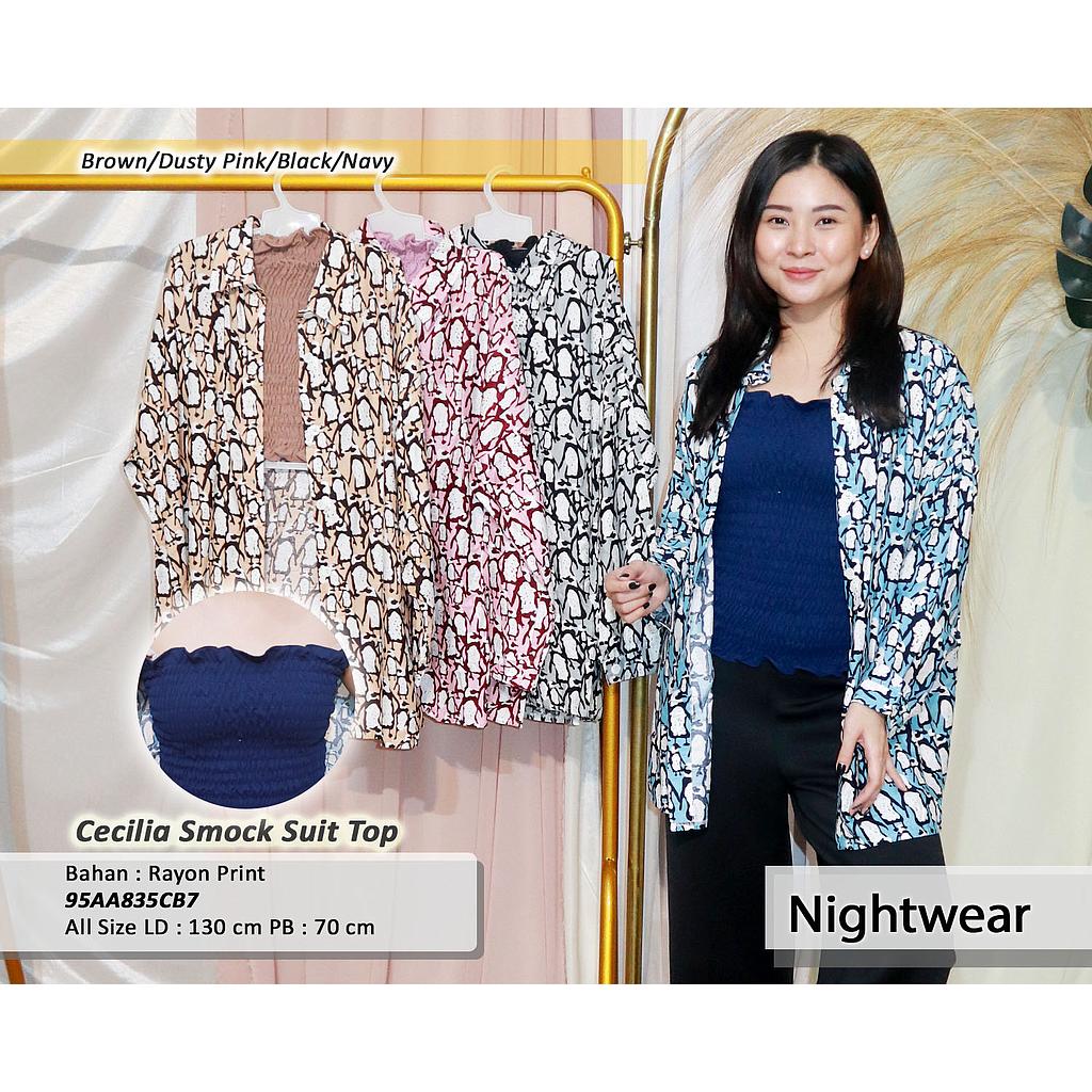 Cecilia Smock suit Top