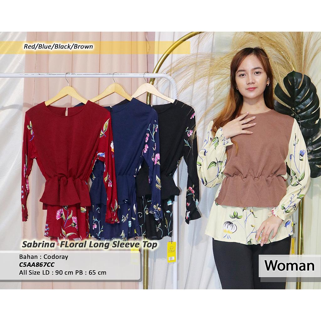Sabrina Floral Long sleeve Top