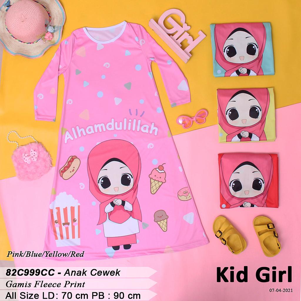DRESS KID BASIC FULLPRINT 