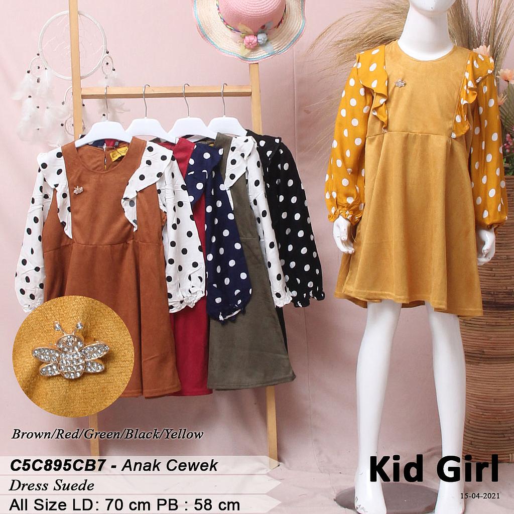VUKA DRESS TGN PJG KARET VARIASI LISU + BROS