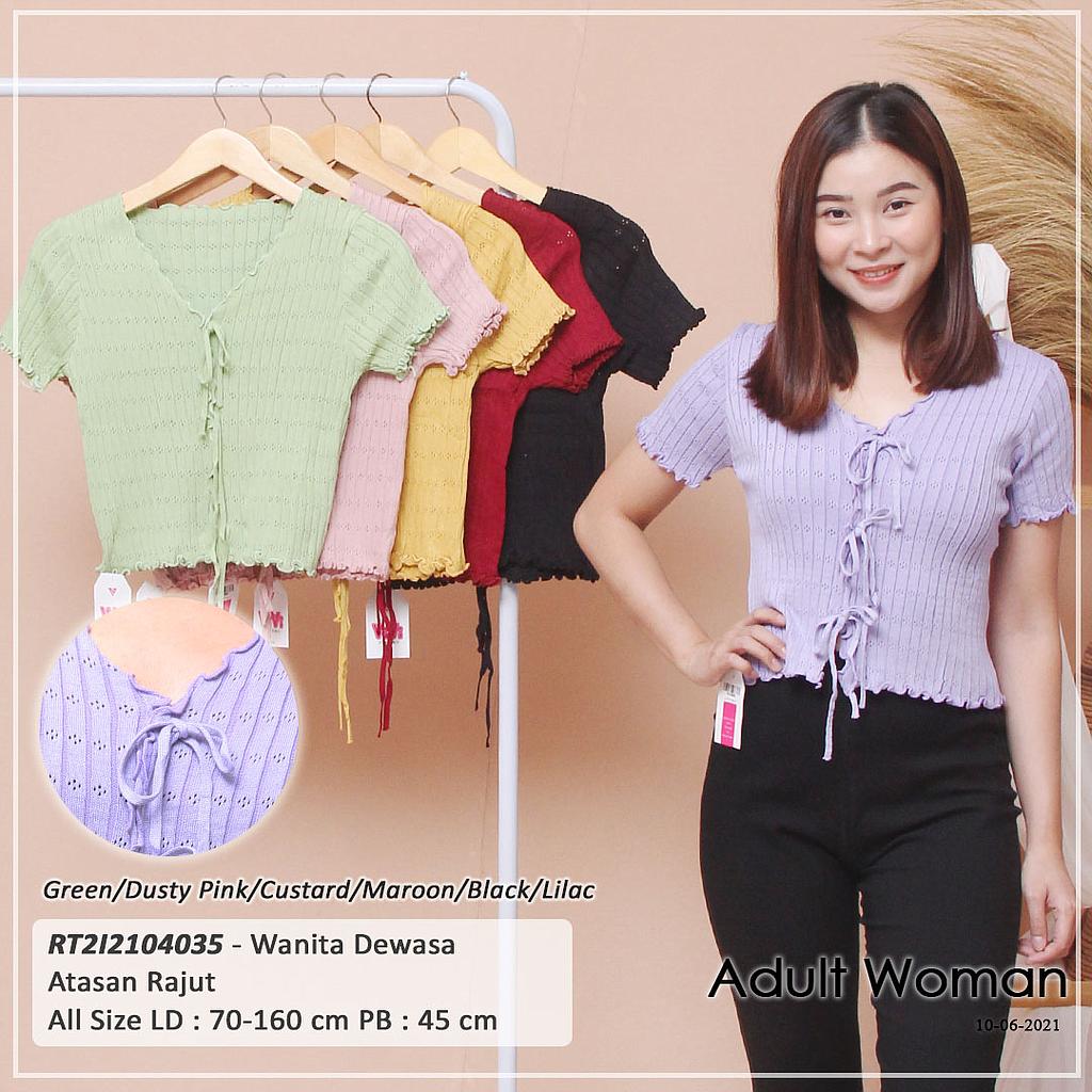 ATASAN RAJUT SABRINA