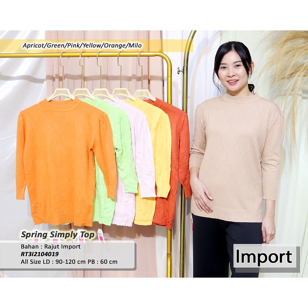 Spring simply Top