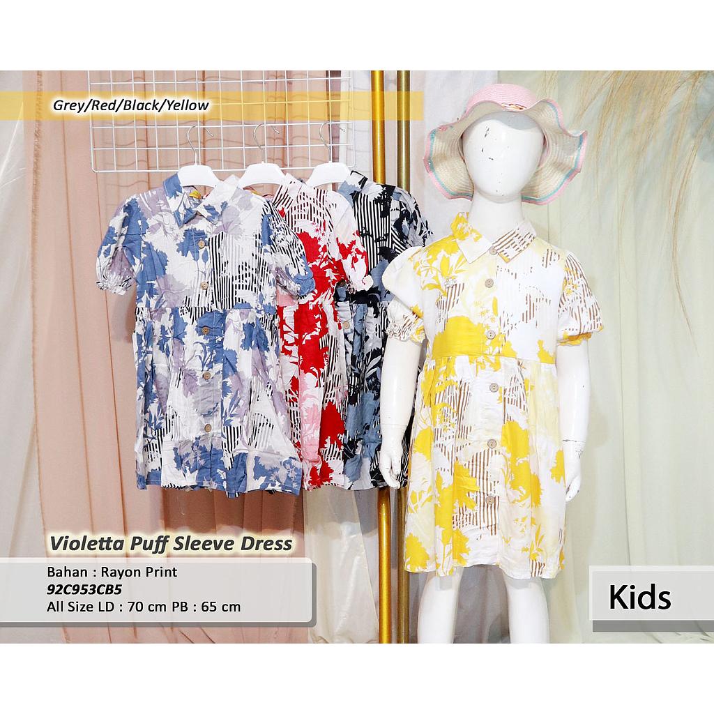 Violetta Puff Sleeve Dress