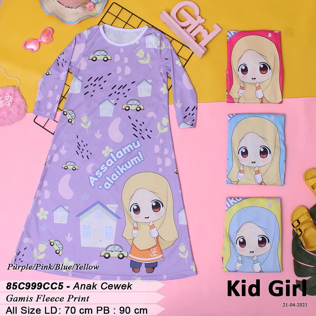 DRESS KID BASIC TGN PJG FULLPRINT