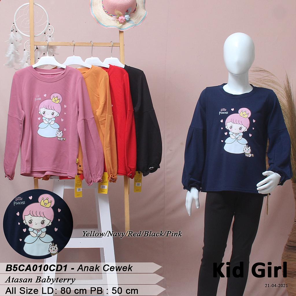 ATASAN BABYTERRY TGN PJG UJ KERUT FULLPRINT
