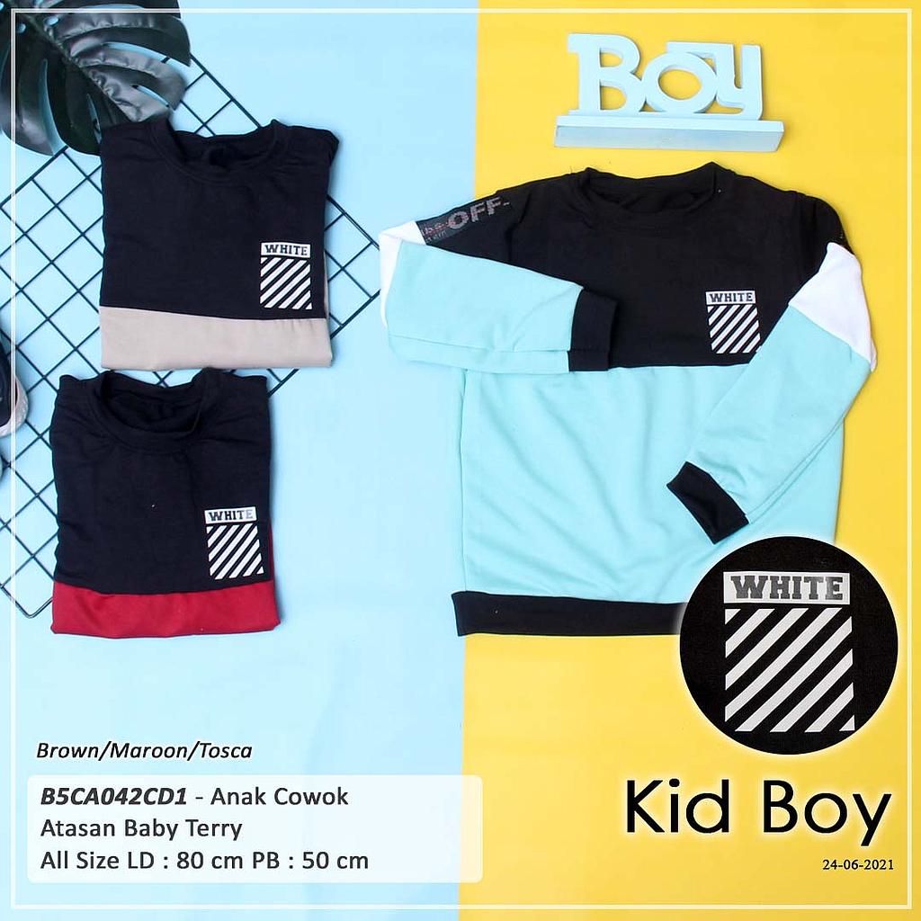 ATASAN KID TGN PJG KOMB PITA PLESTER + GAMBAR DEPAN