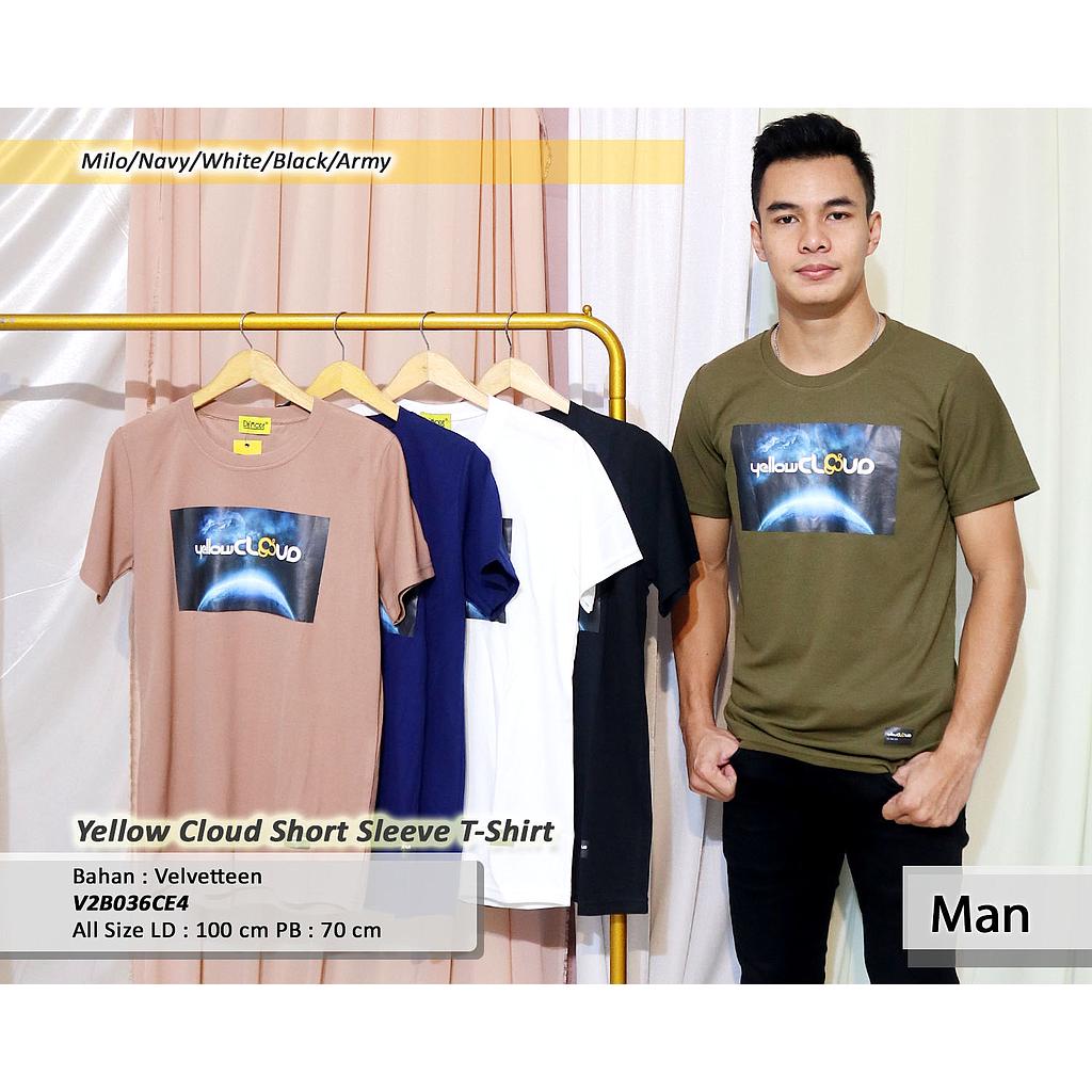 Yellow Cloud Short Sleeve T-Shirt