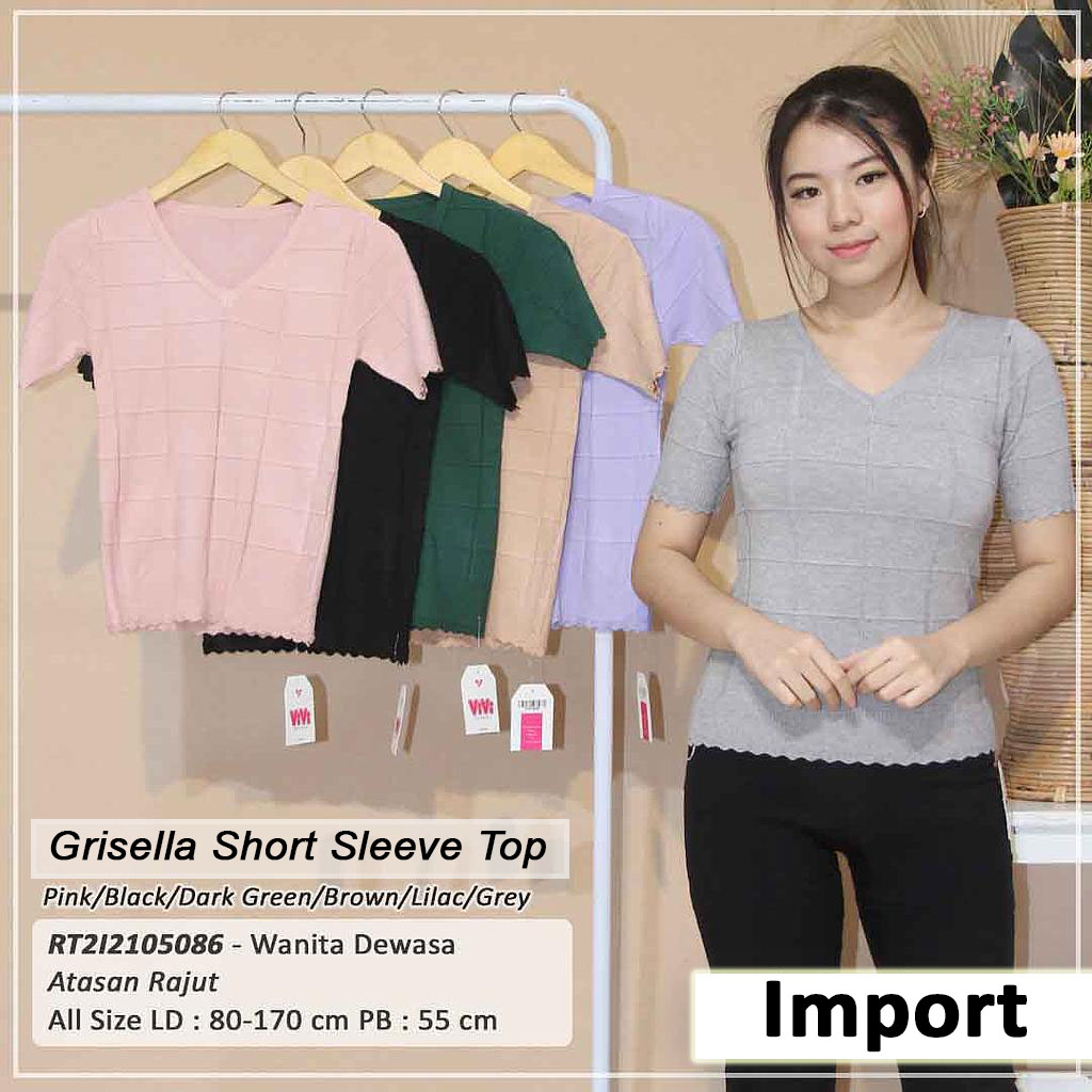 GRIELLA SHORT SLEEVE TOP