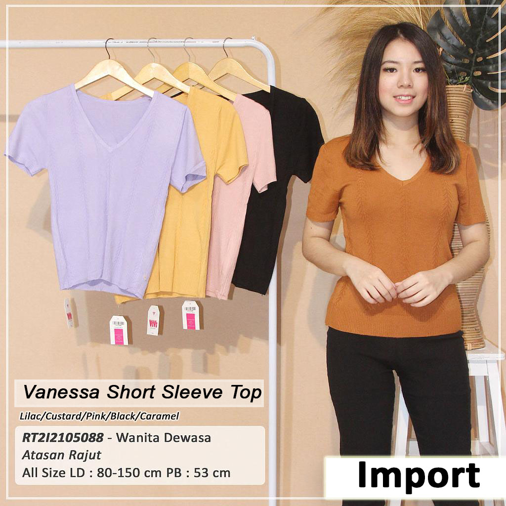 VANESSA SHORT SLEEVE TOP
