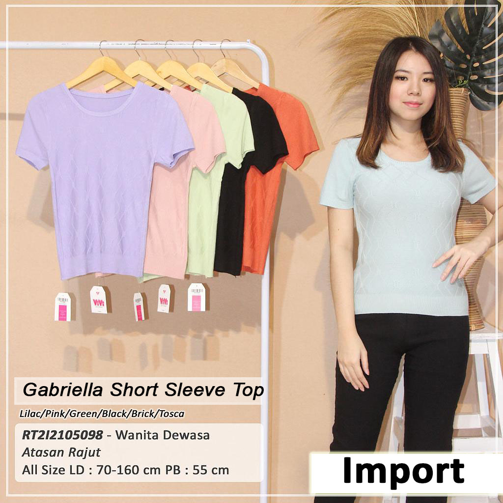 Gabriella short sleeve top