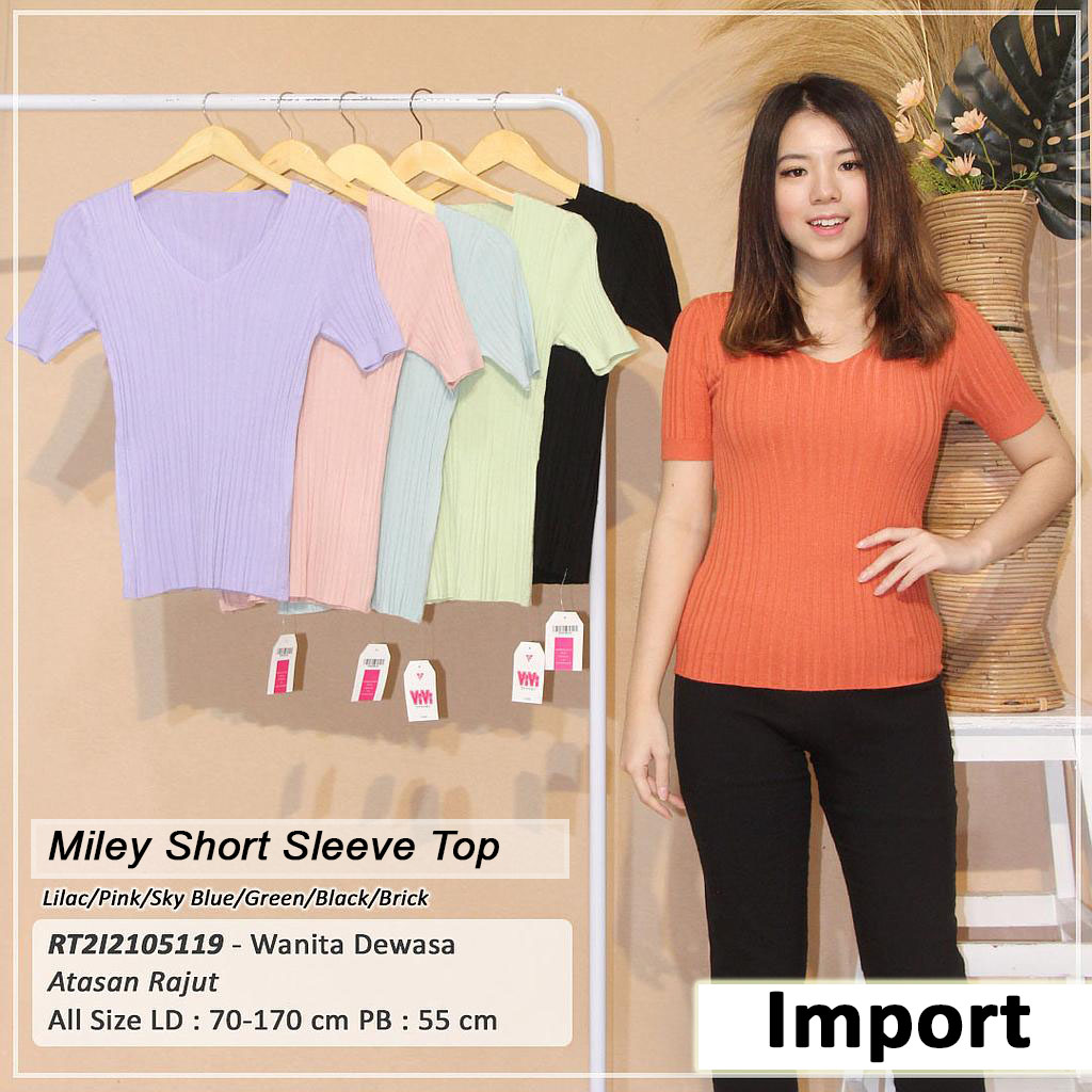 MILEY SHORT SLEEVE TOP