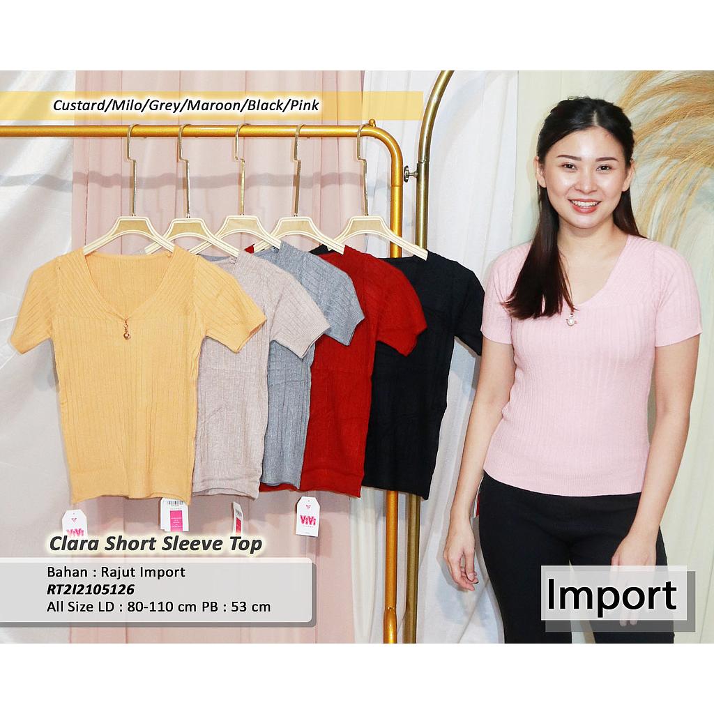 Clara short sleeve top