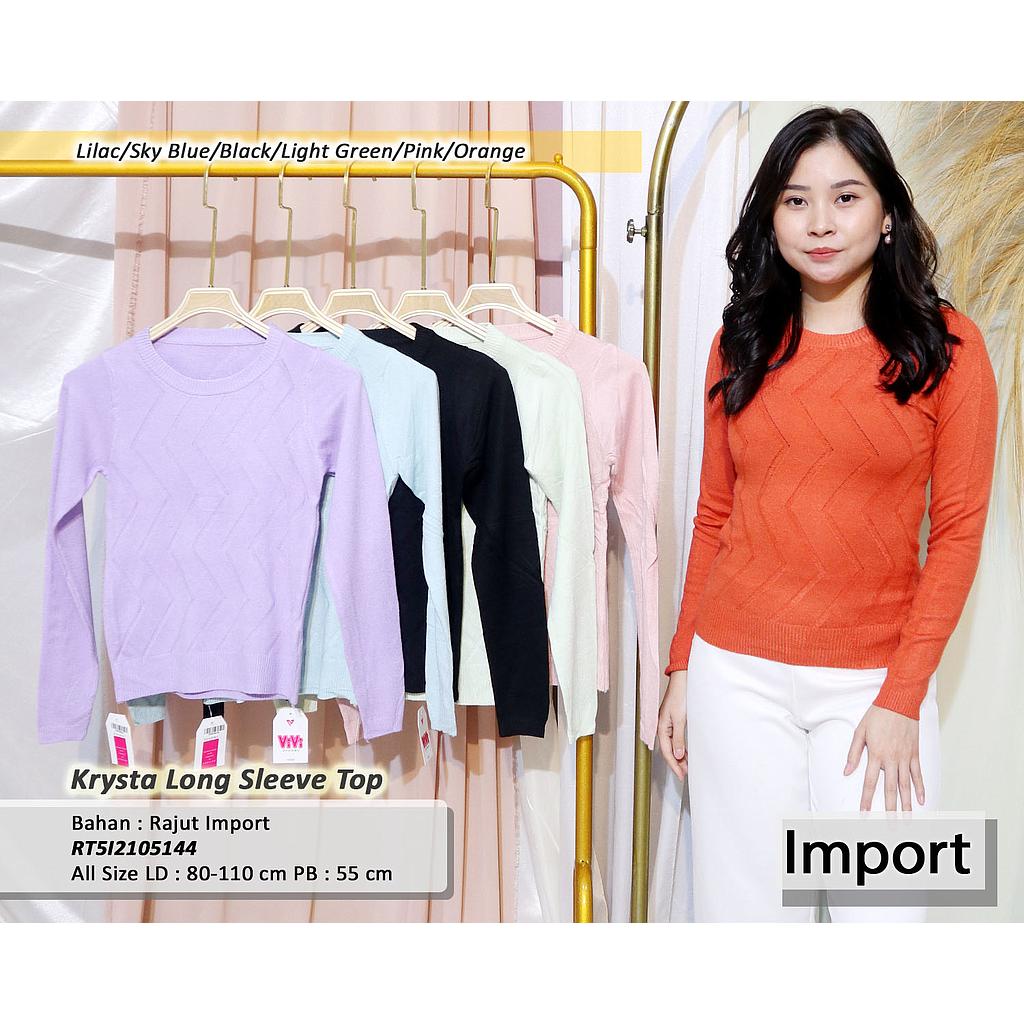 Krysta long sleeve top