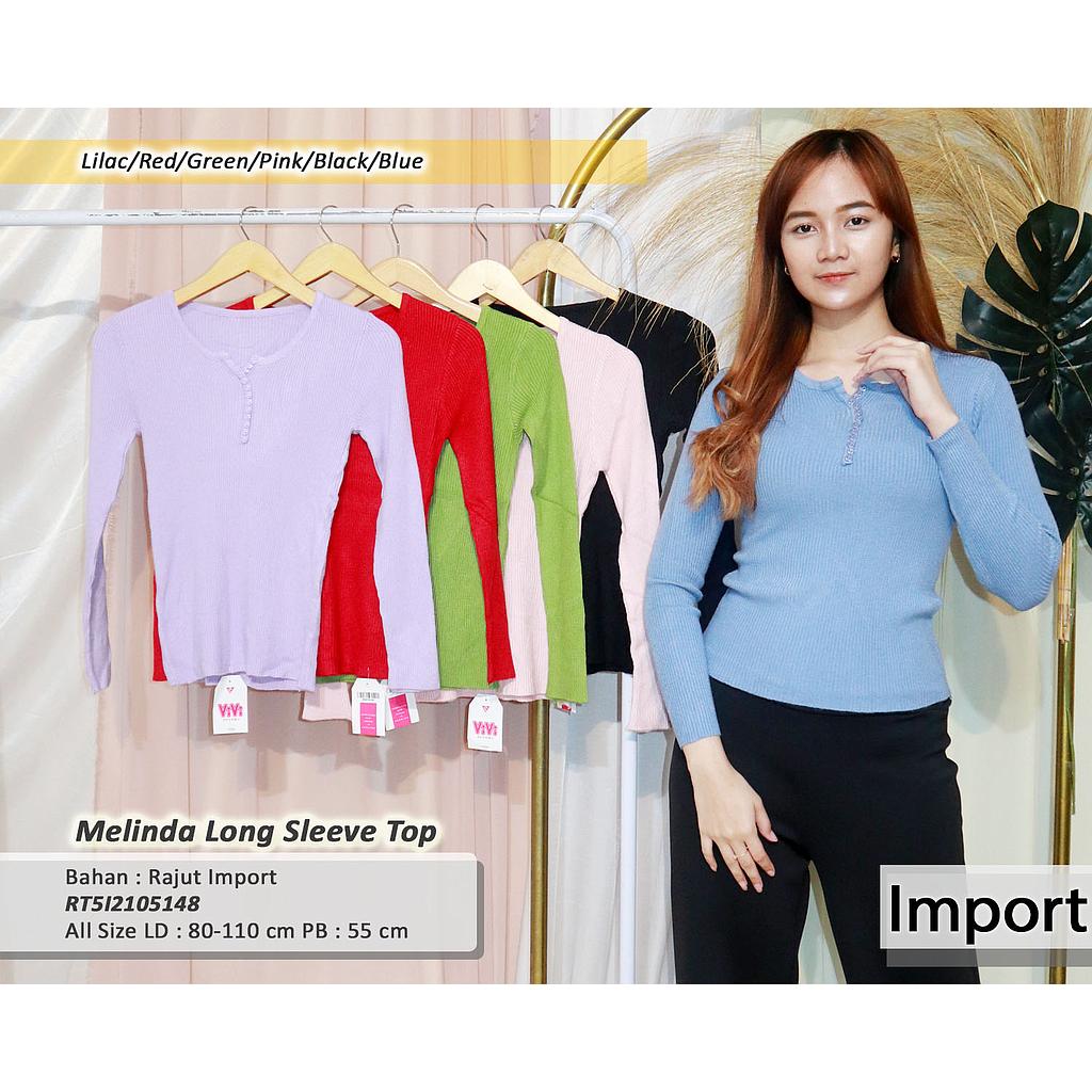 Melinda long sleeve top