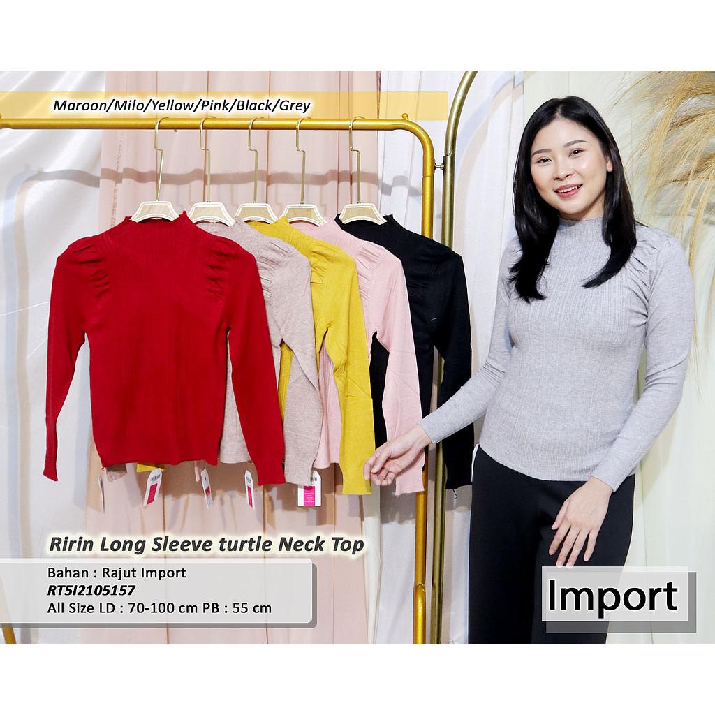 Ririn Long  turtle neck top