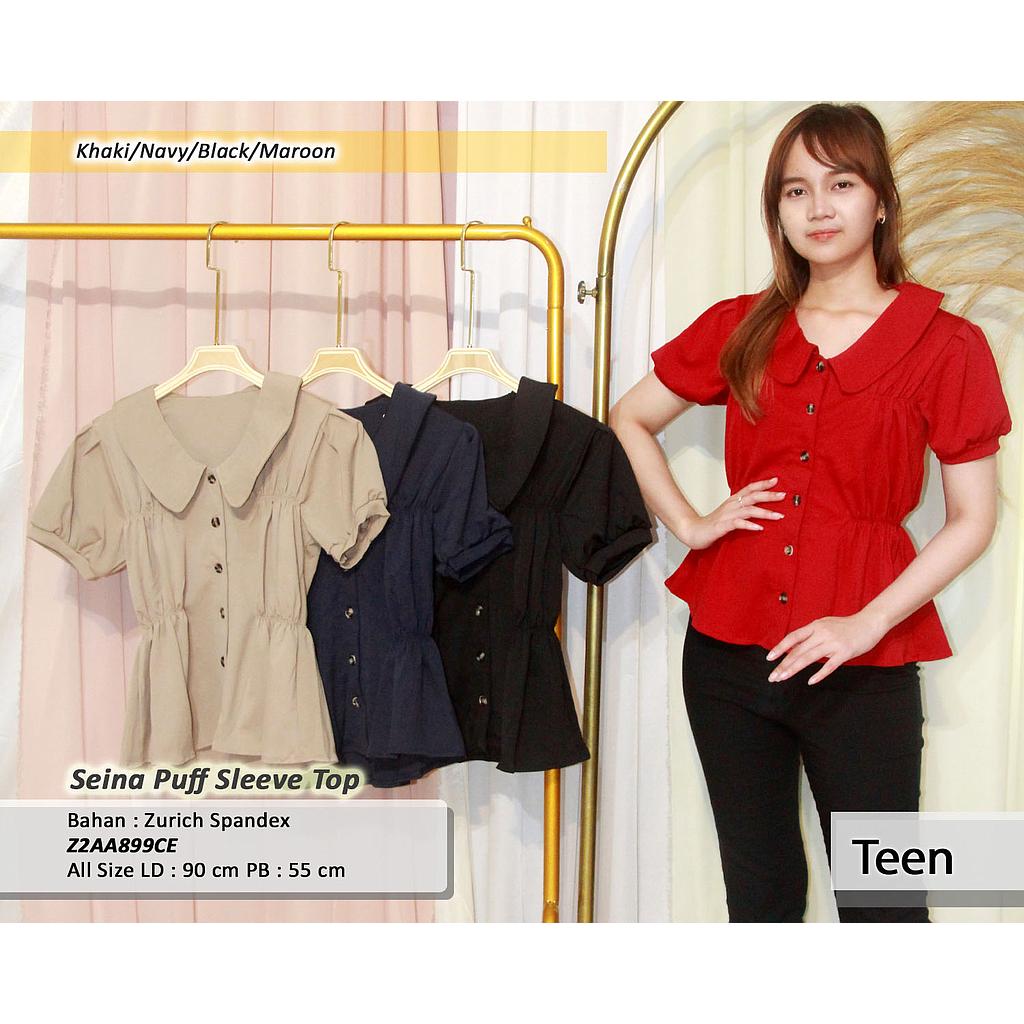 Seina puff sleeve top