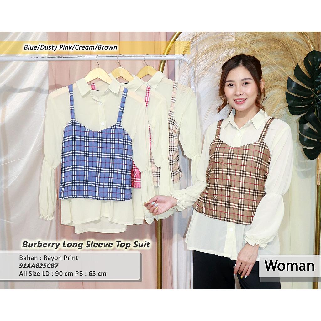 Burbery Long sleeve top suit