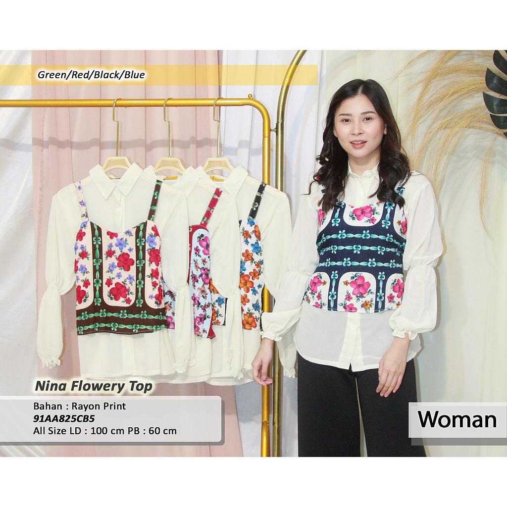 Nina Flowery top