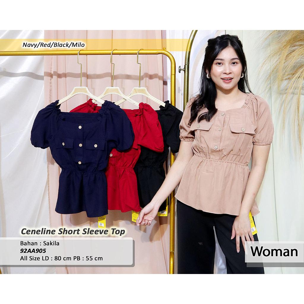 Ceneline Short Sleeve Top
