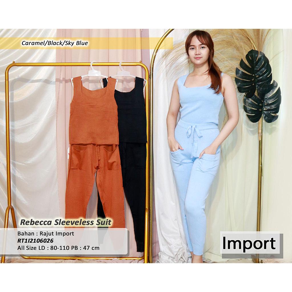 Rebecca sleeveless suit