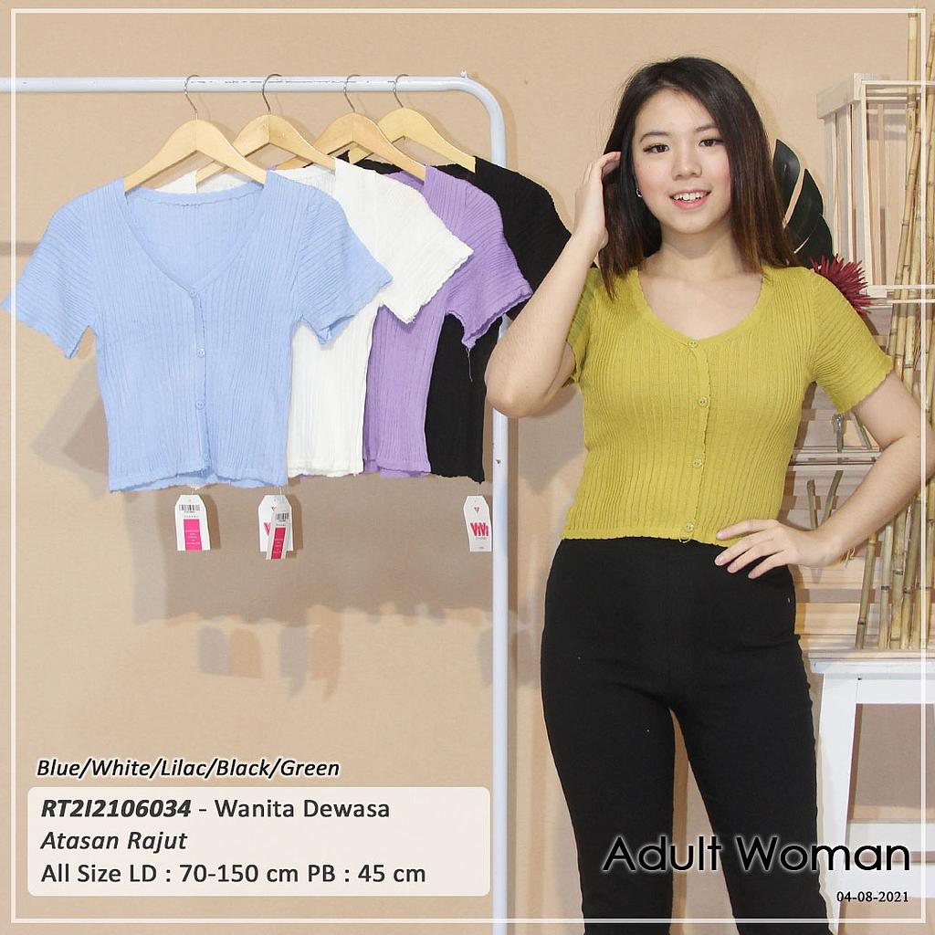 ATASAN CARDIGAN RAJUT PENDEK