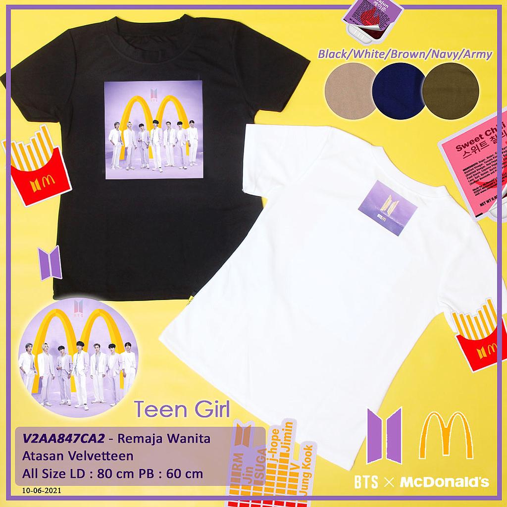 T-SHIRT VELVETEEN APLIKASI