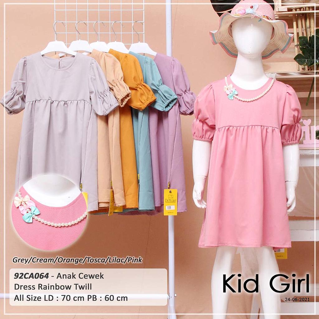 DRESS KID PINGGANG KARET TGN BUNGKUS KARET 
