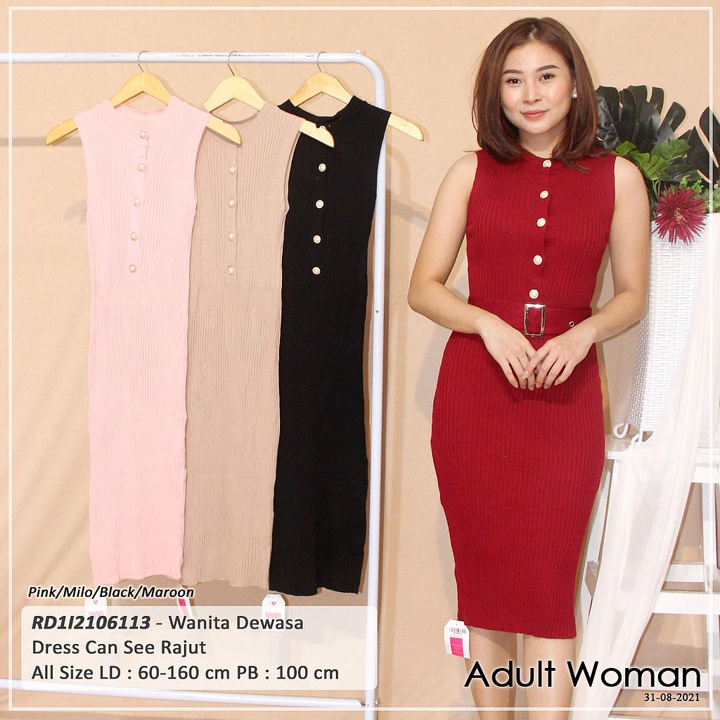 SINGLET DRESS RAJUT