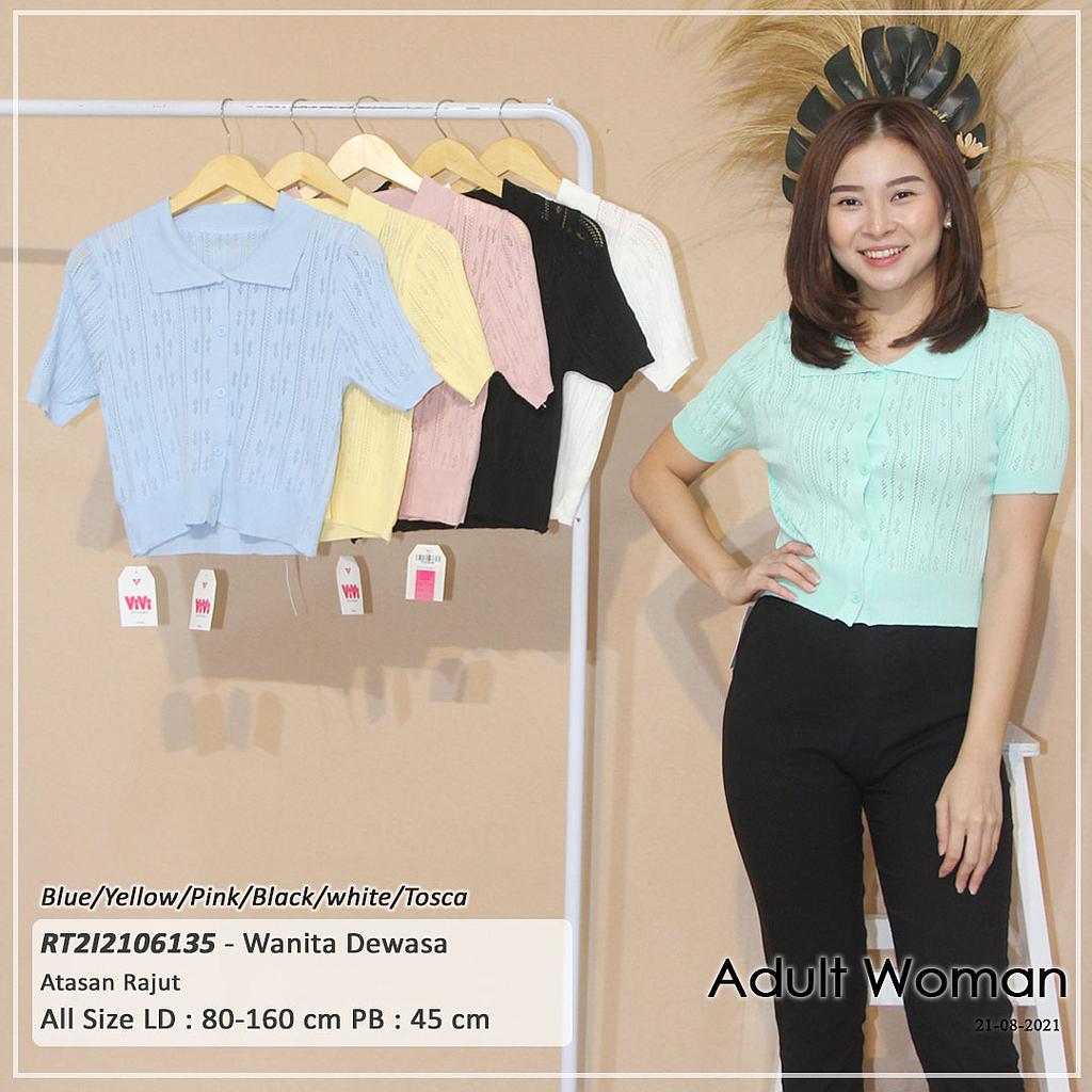 KERAH CARDIGAN RAJUT PENDEK