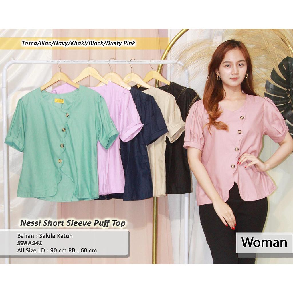 Nessi Short sleeve Puff top