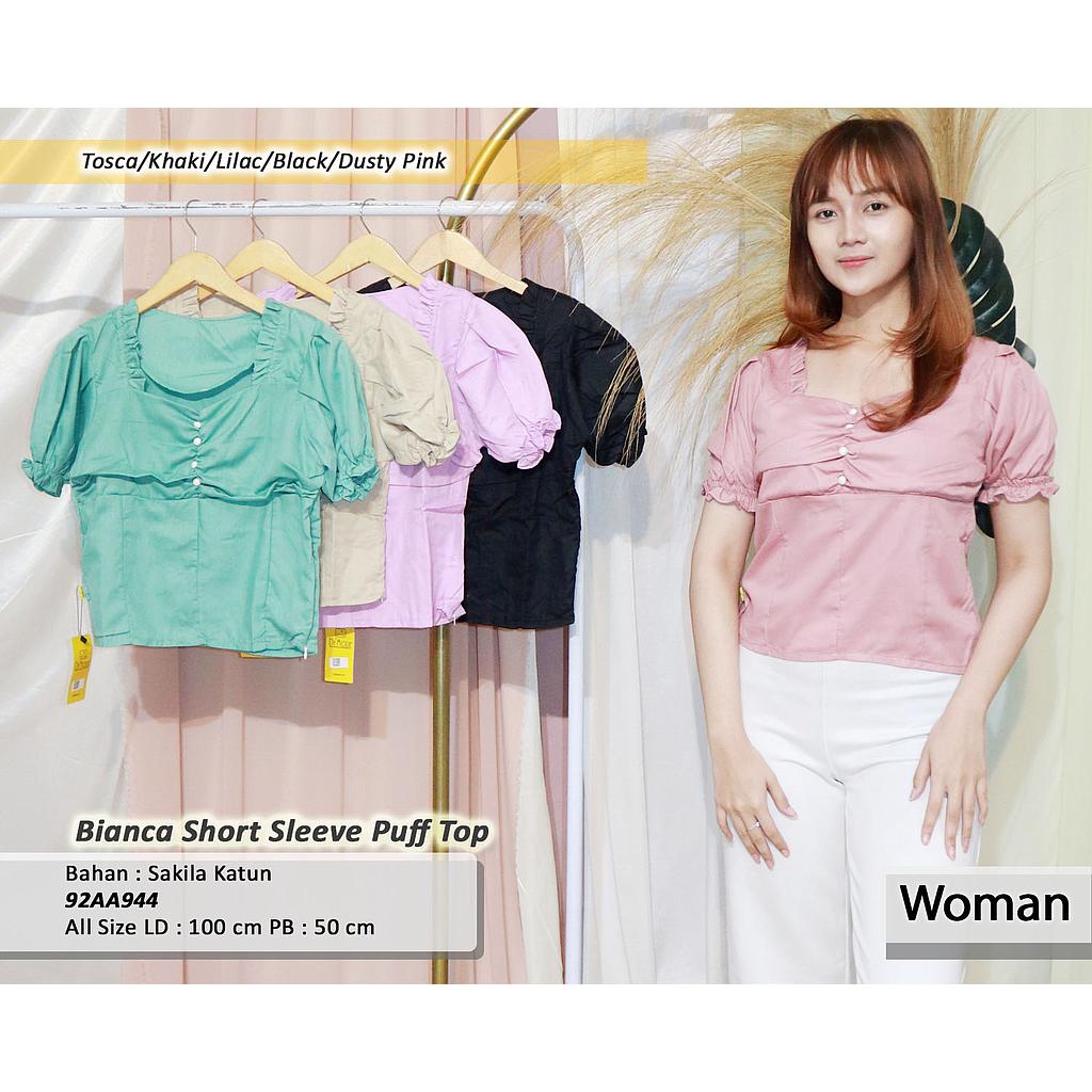 Bianca Short sleeve puff top