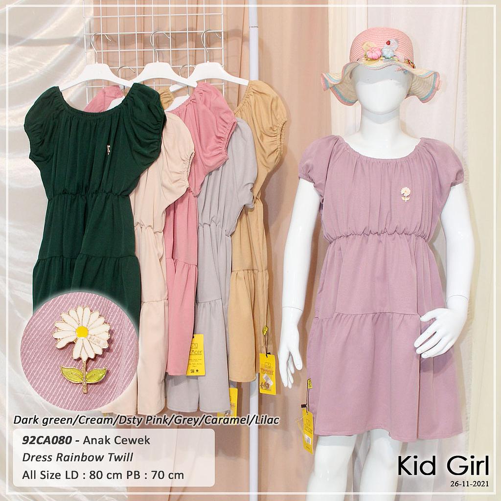 DRESS LEHER SABRINA KARET TGN KARET TIMPA SUSUN KERUT + BROS