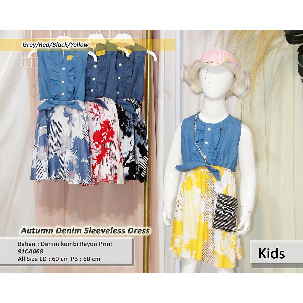 Autumn sleeveless dress (CA068)