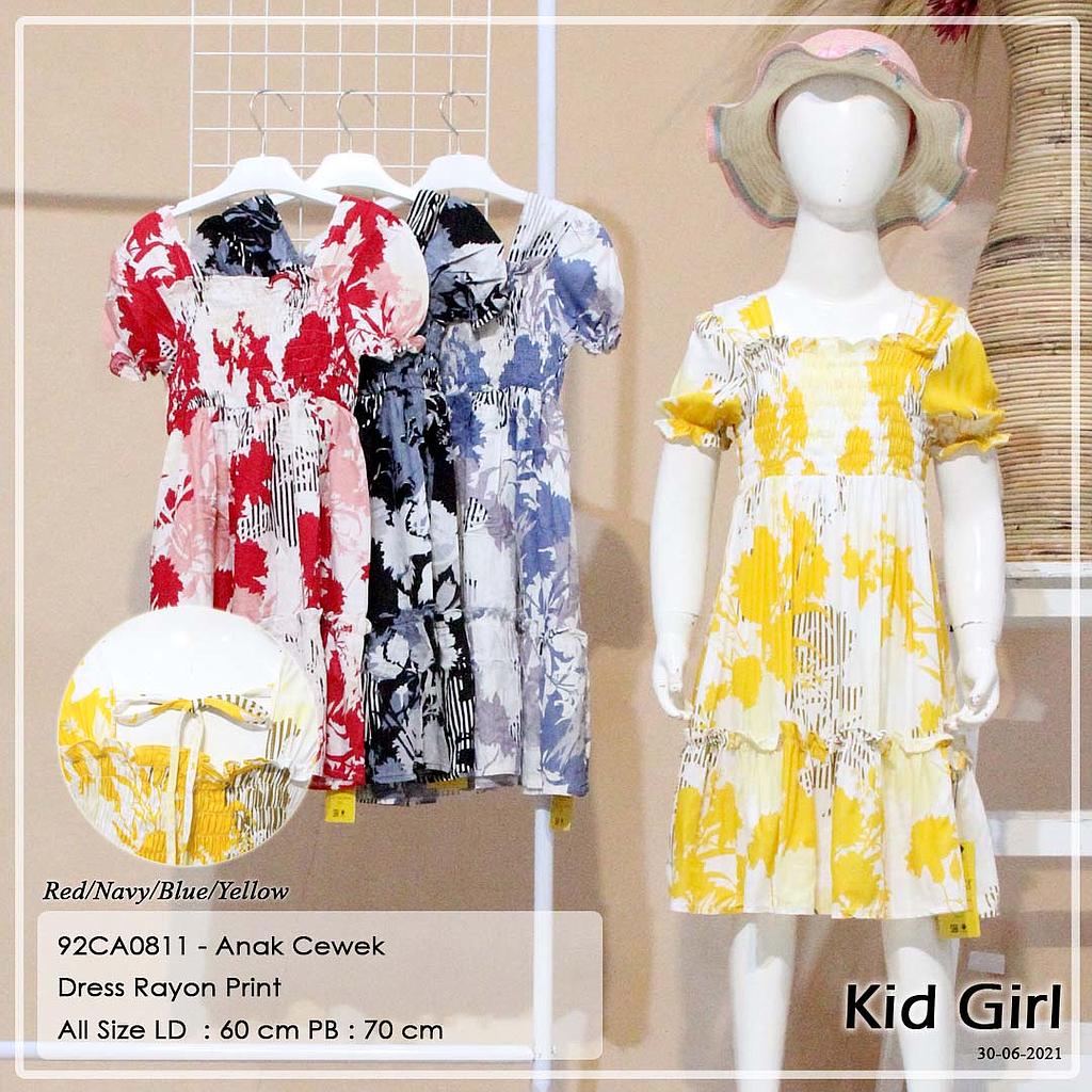 DRESS VARIASI SMOCK KARET BAWAH NECI
