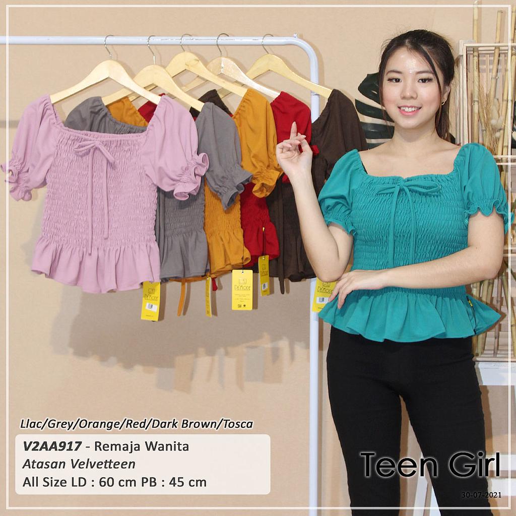 ATASAN SABRINA VARIASI SMOCK KARET