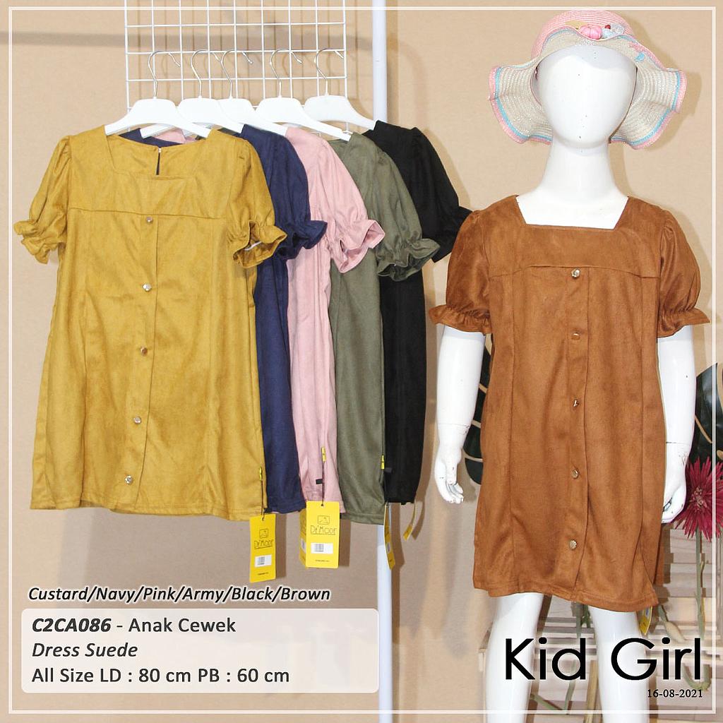 DRESS LEHER KOTAK VARIASI KLEP KANCING 