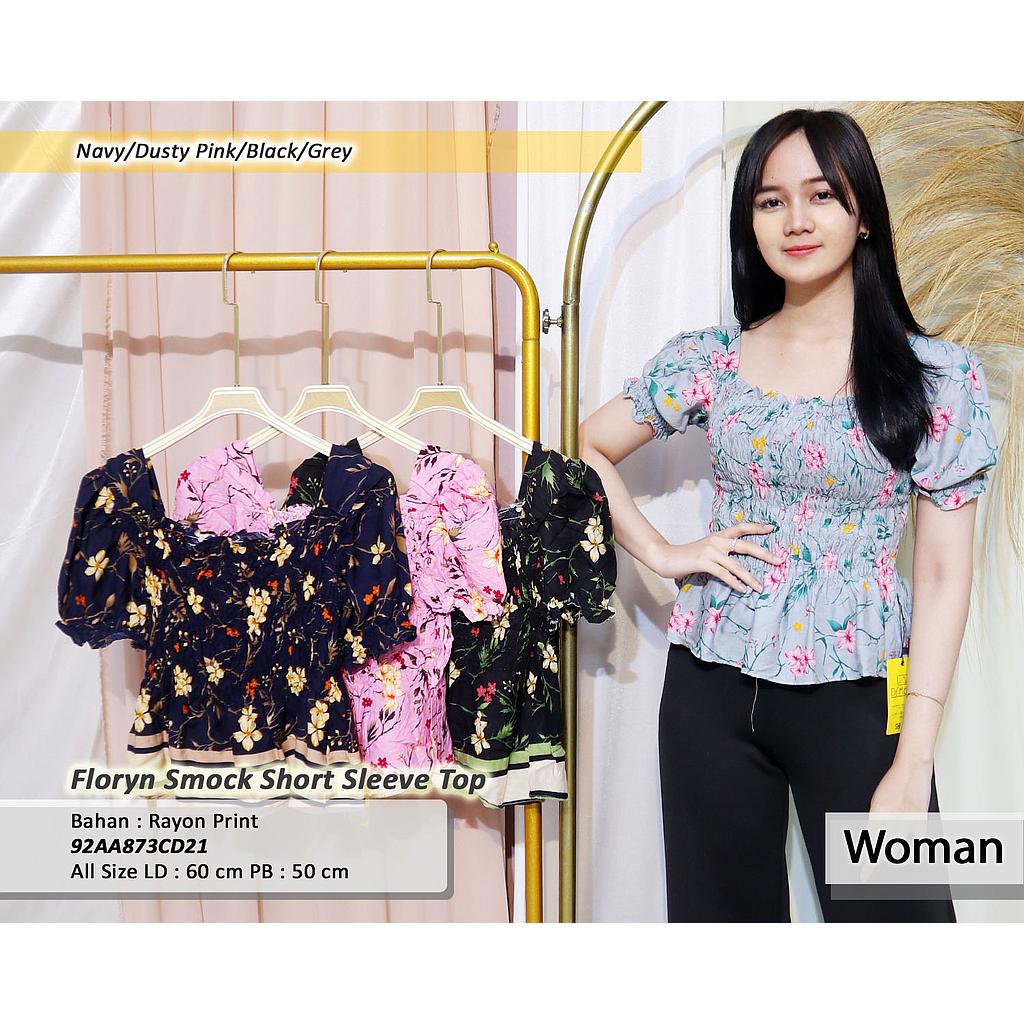 floryn smock short sleeve top