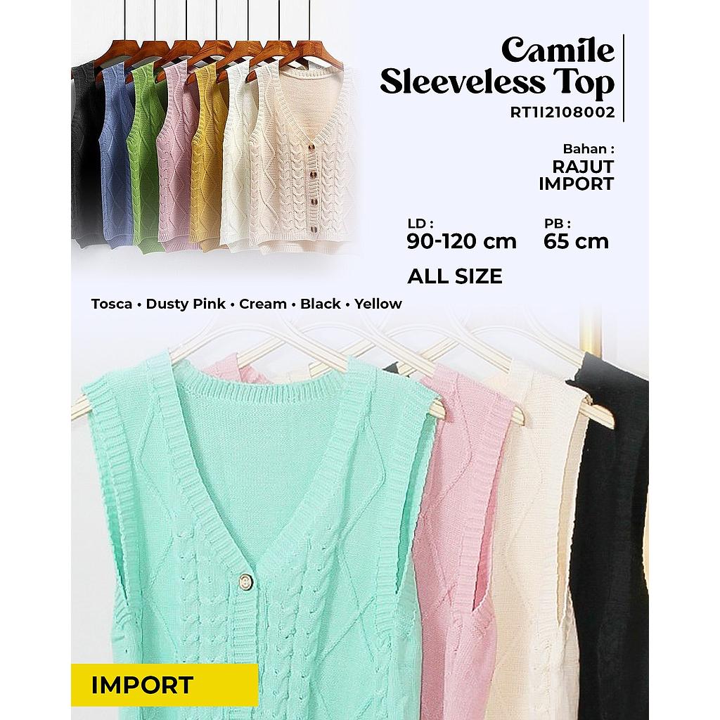 Camille sleeveless top