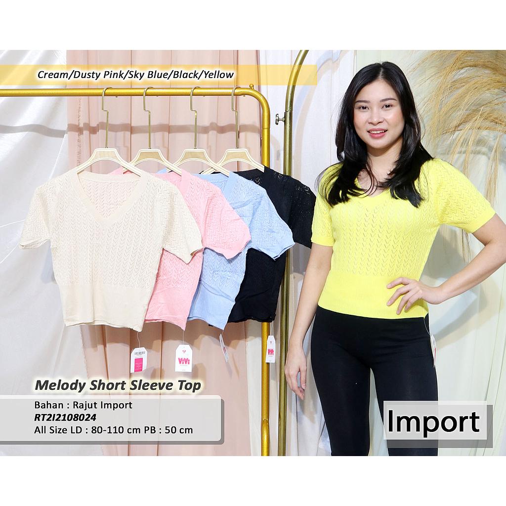 Melody short sleeve top