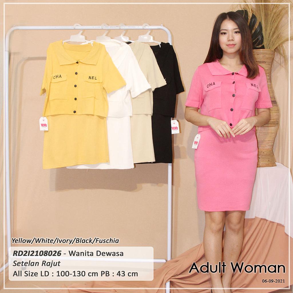 DRESS RAJUT TGN PENDEK