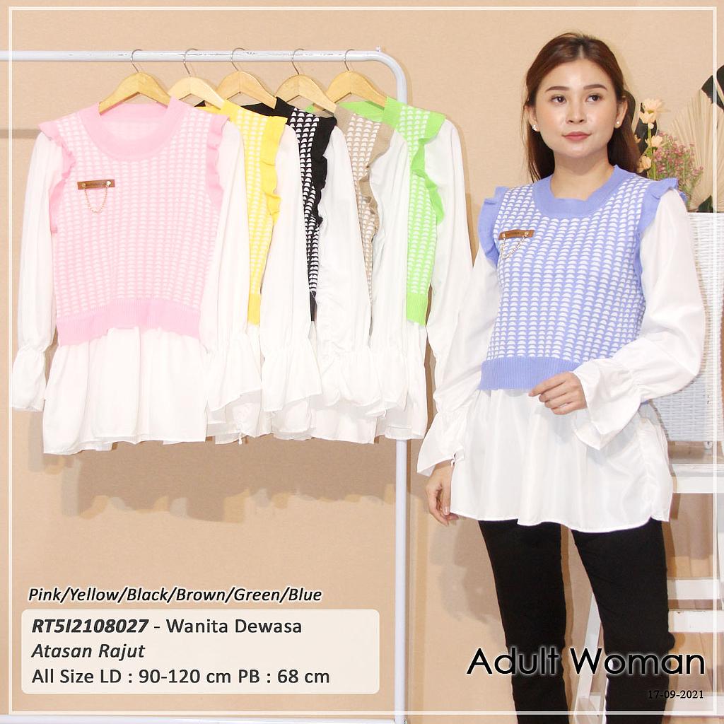 Jesslyn long sleeve Ruggle top