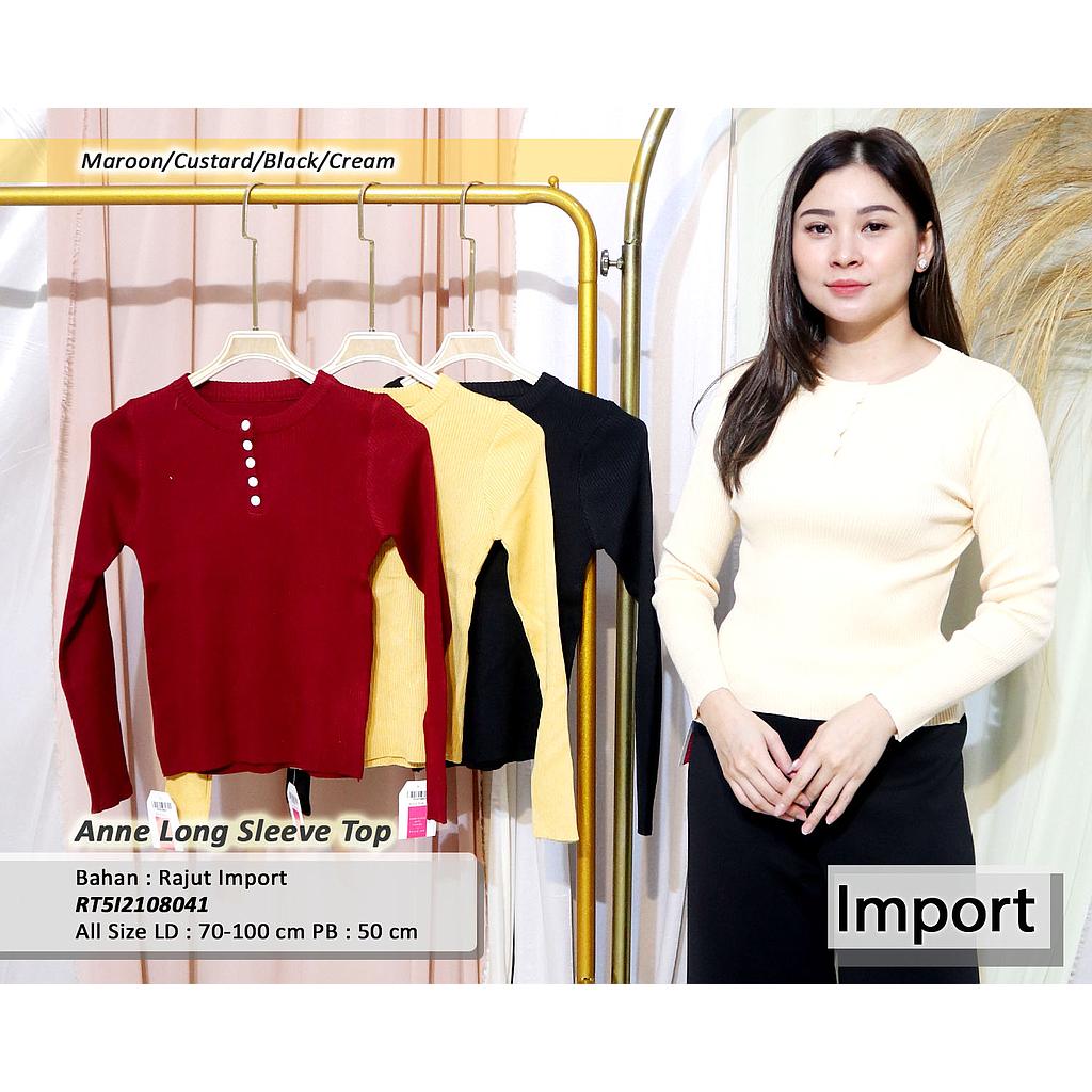 Silvia Long sleeve rin top