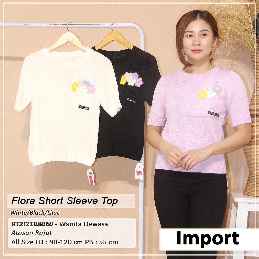 FLORA SHORT SLEEVE TOP
