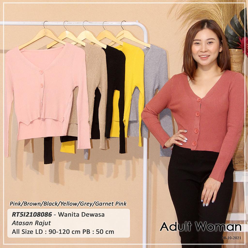 ATASAN CARDIGAN KANCING PJG
